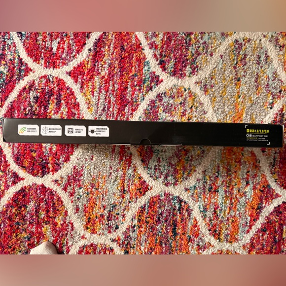 Black RGB Backlight Keyboard - Picture 3 of 3